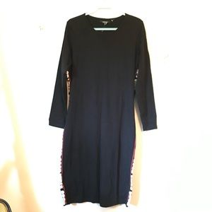 Elegant Black Long Sleeve Dress